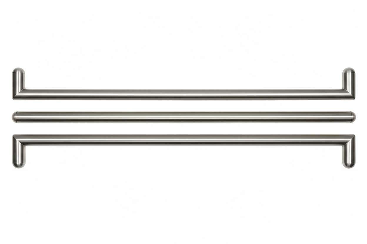 Aluminum cap rail tubes