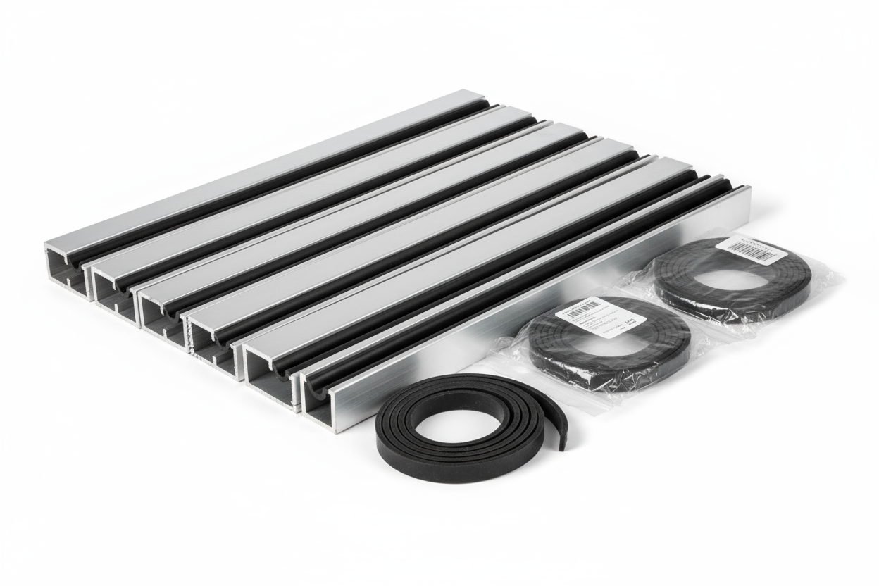Commercial Partition U-Channel G Kits-GASKET
