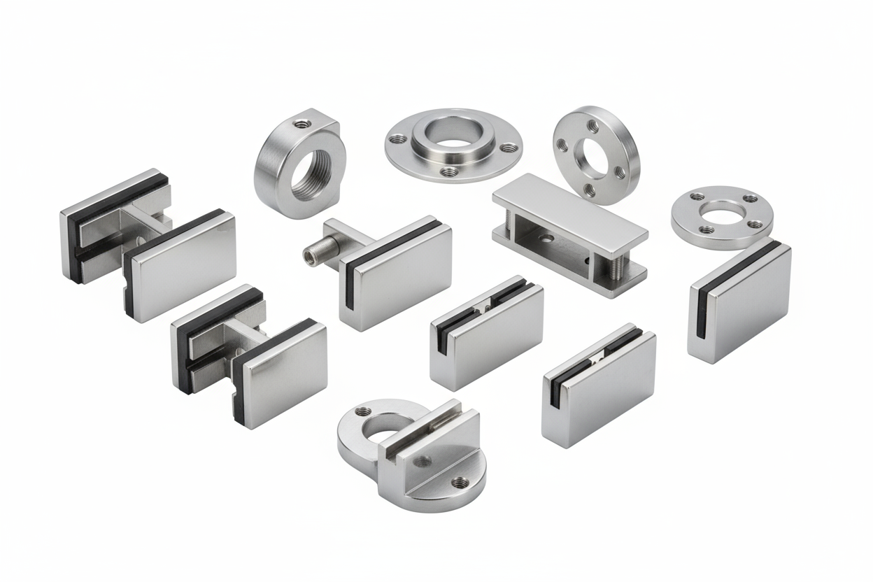 Railing Glass Connectors