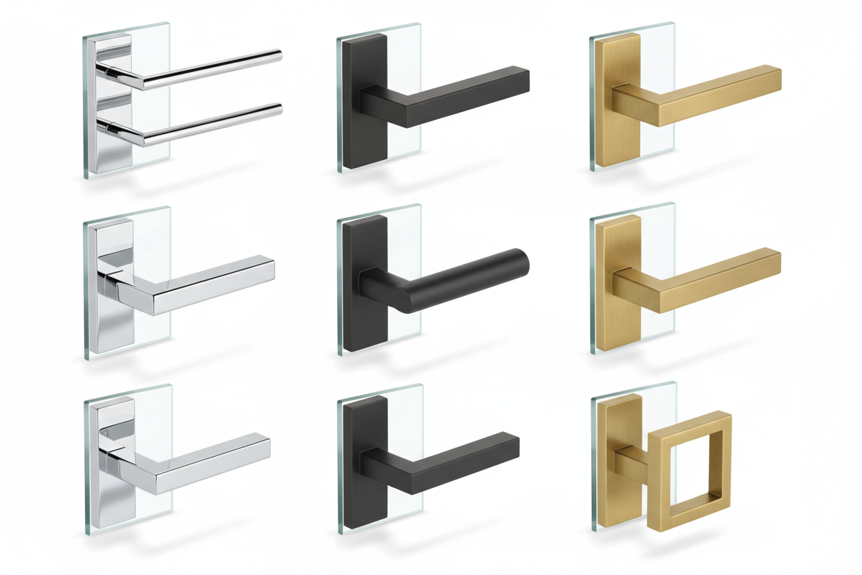 Commercial glass bowls & handles