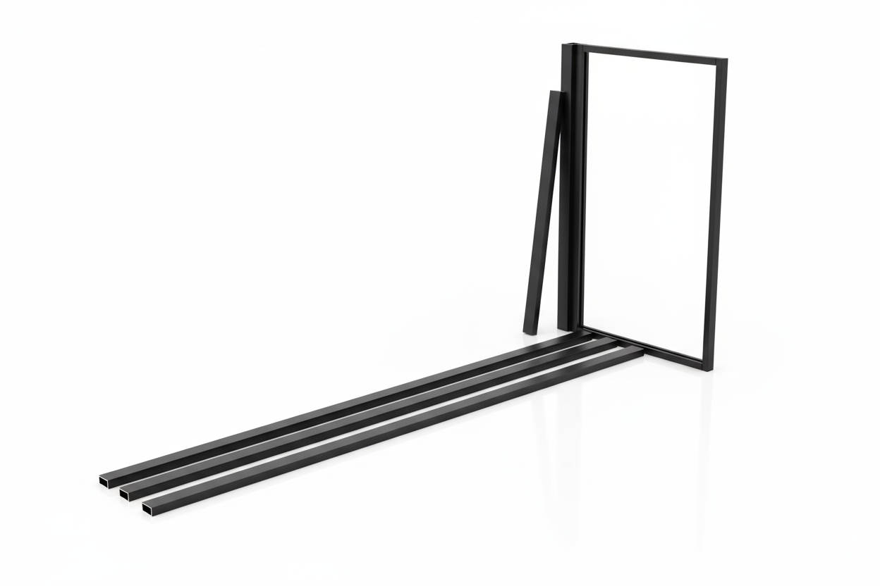 Flat Bar for Grid Showers