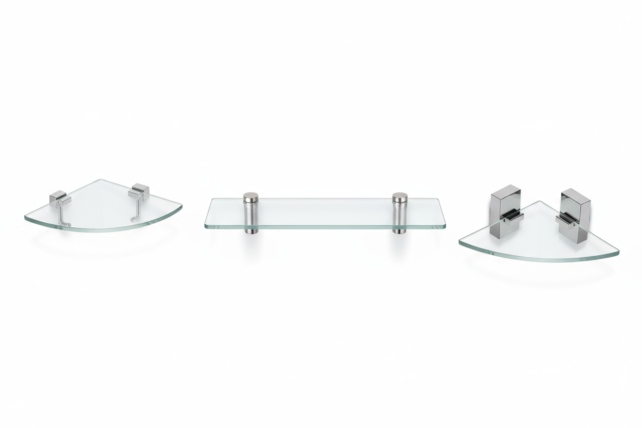 Shower Glass Shelves