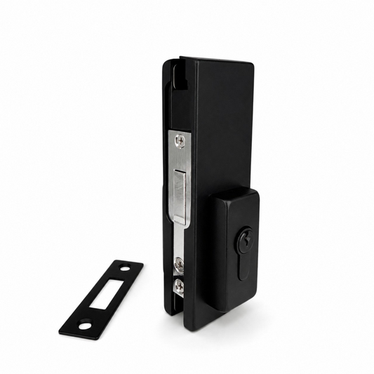 (GL100W) GLASS DOOR LOCK-GLASS TO WALL/FLOOR