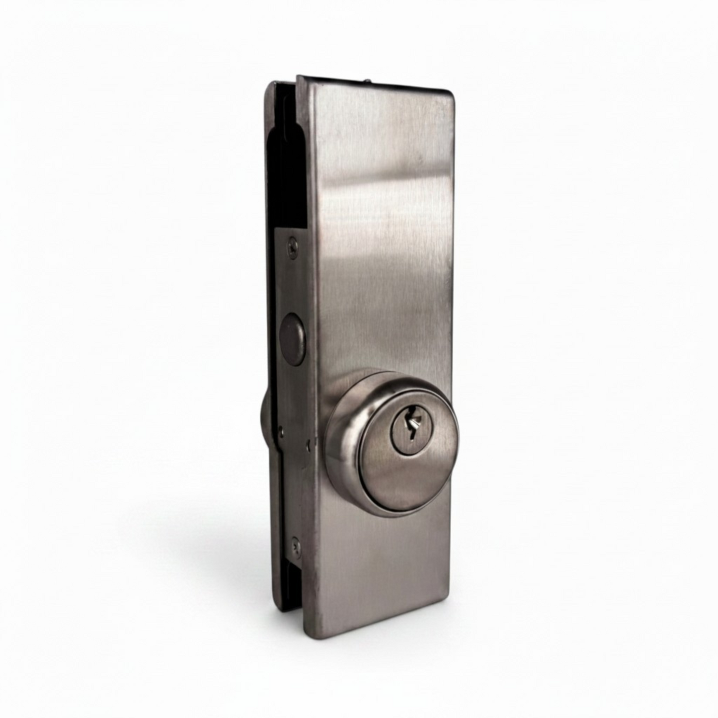 (GL400) GLASS DOOR LOCK-NORTH AMERICAN STYLE CYLINDER