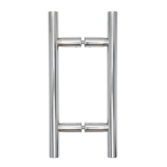 (LH6X6) 6" ROUND LADDER PULL SHOWER DOOR HANDLE - 10" OVERALL