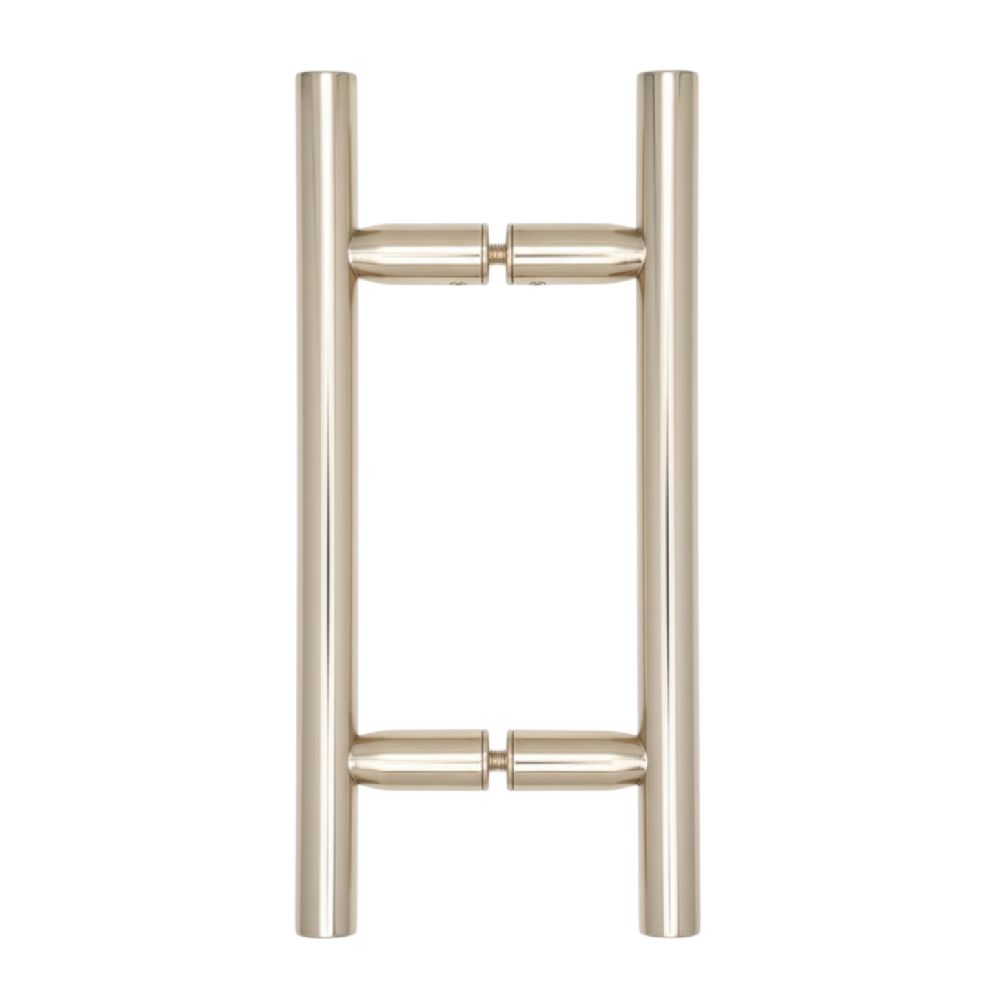 (LH6X6) 6" ROUND LADDER PULL SHOWER DOOR HANDLE - 10" OVERALL