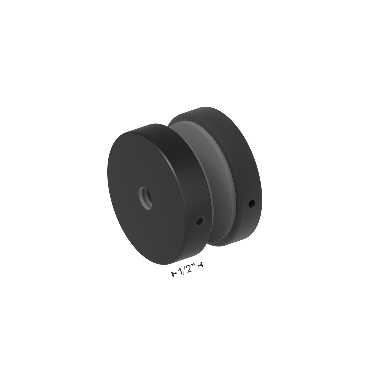 (SO5012) 2"X1/2"SOLID STANDOFF -BASE & CAP