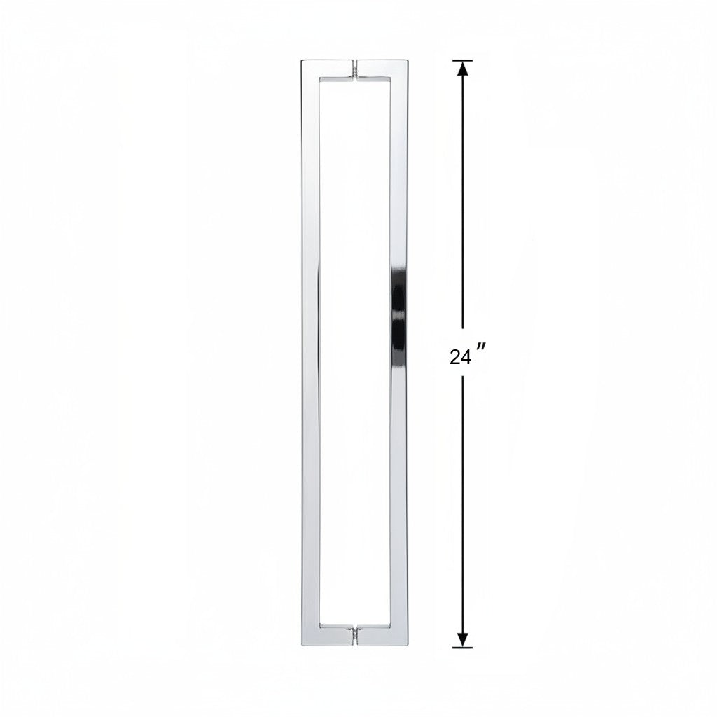 (TTS24) DOUBLE SIDE TOWEL BAR/HANDLE 24" - SQUARE