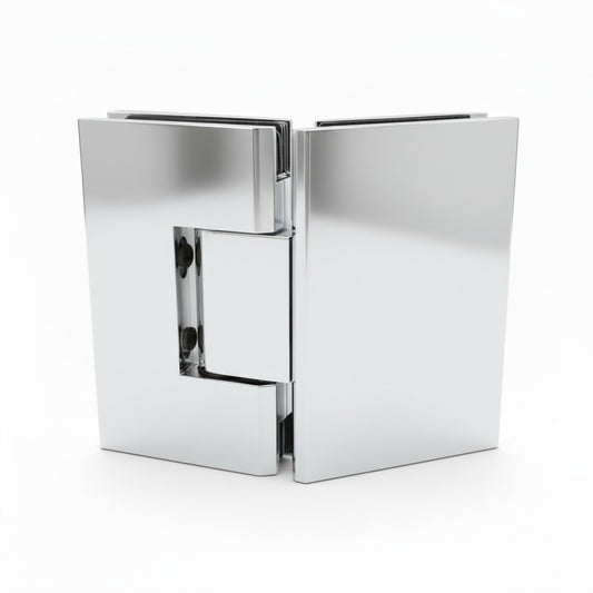 (V045A) NEO ANGEL 135° ADJUSTABLE HINGE-GLASS TO GLASS-HEAVY DUTY