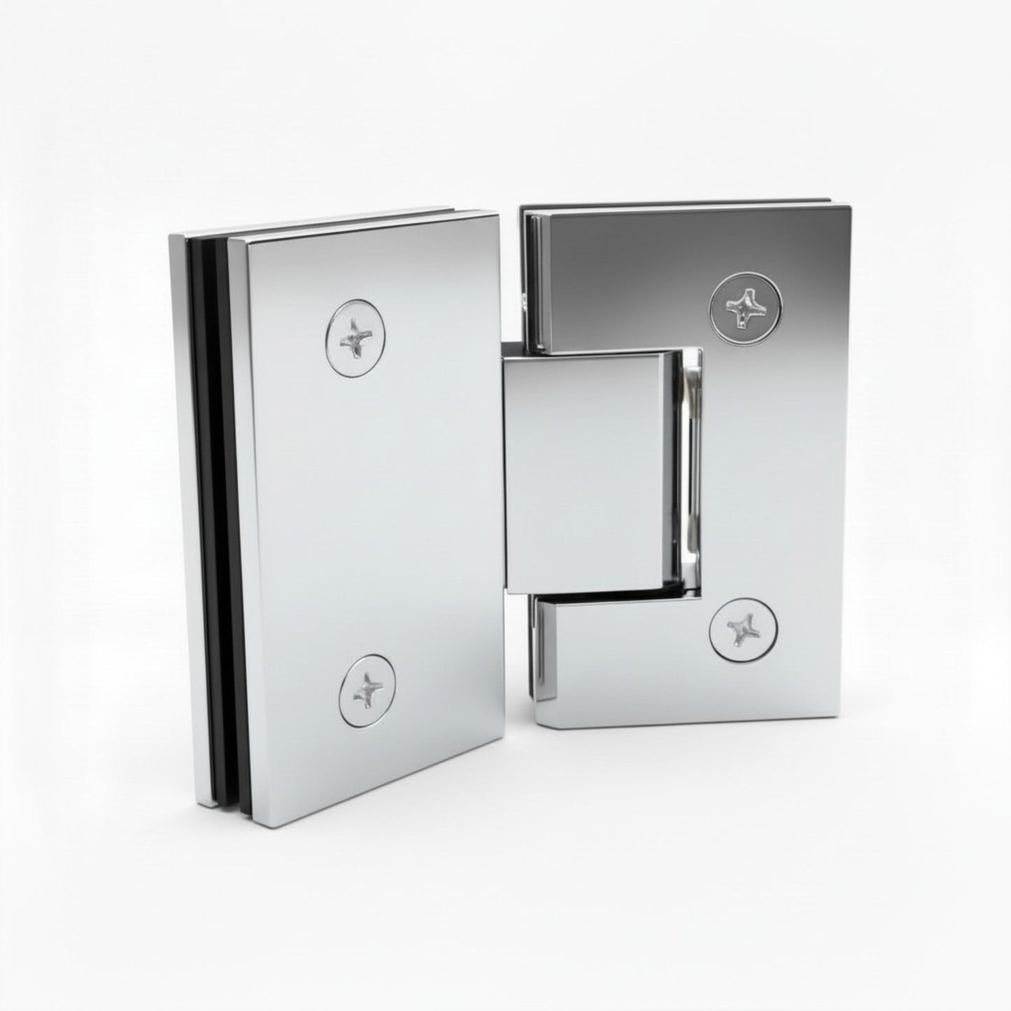 (V045) NEO ANGLE 135° HINGE- GLASS TO GLASS-HEAVY DUTY
